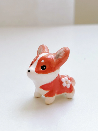 mini corgi totem